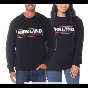 NWT Kirkland Signature Black Sweatshirt